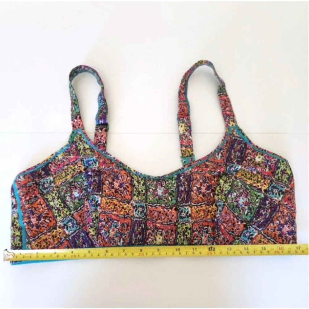 Parade Wireless Bralette Bra Women Size 2XL Multicolor Unpadded Adjustable Strap